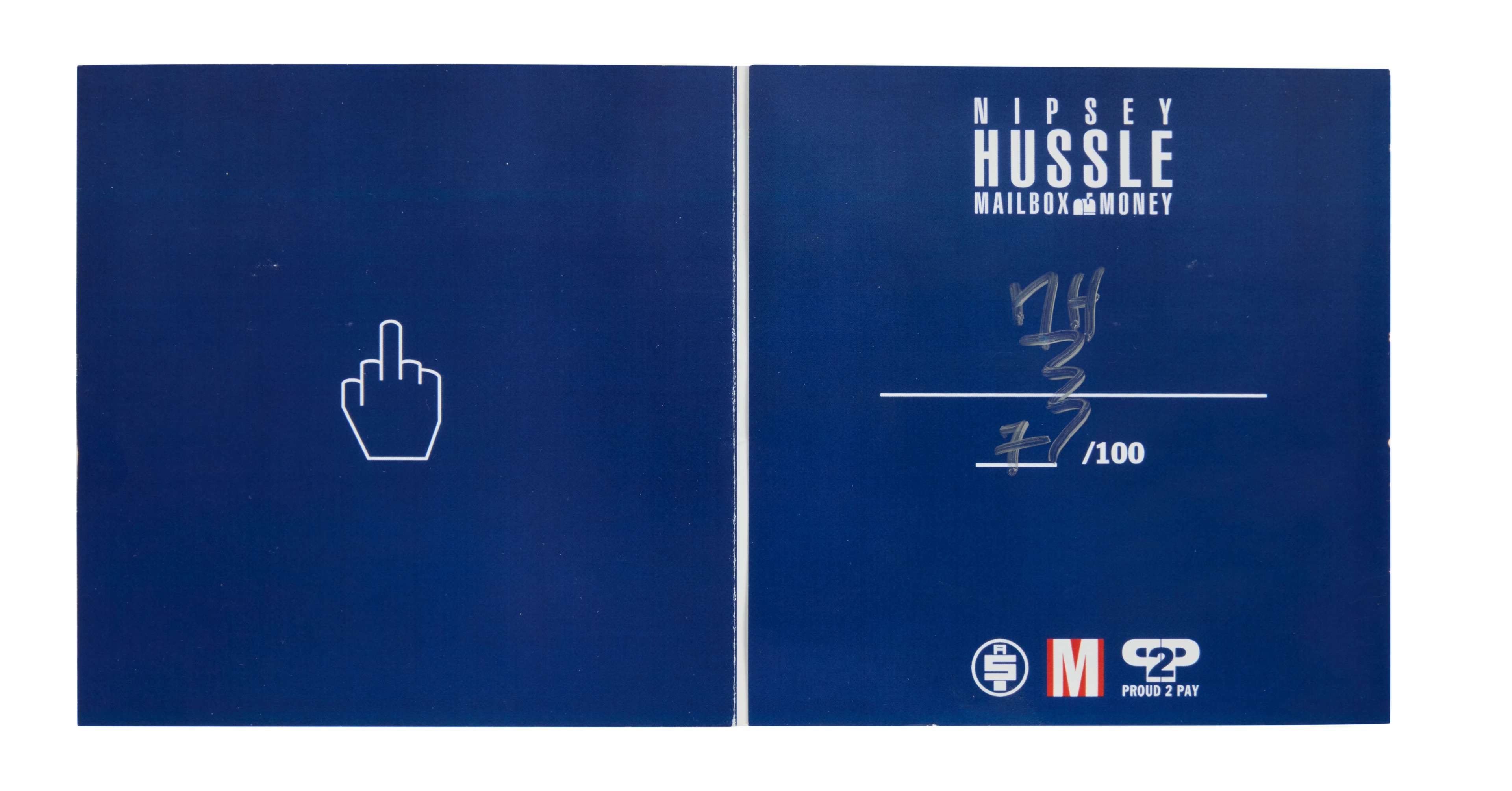 Nipsey Hussle | Signed Limited-Edition Mailbox Money CD