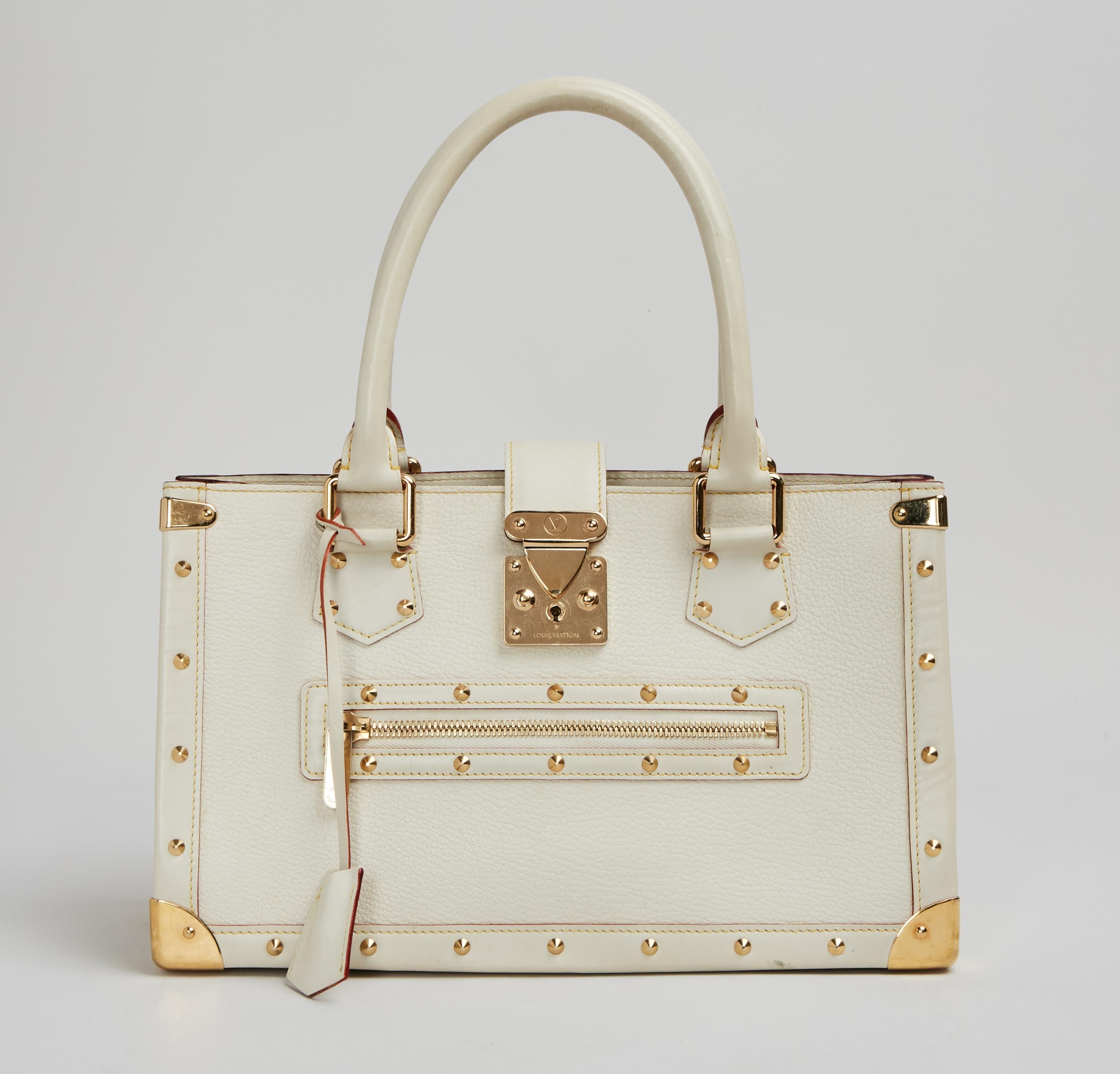 Louis Vuitton | Suhali Vision Le Fabuleux White Leather Handbag