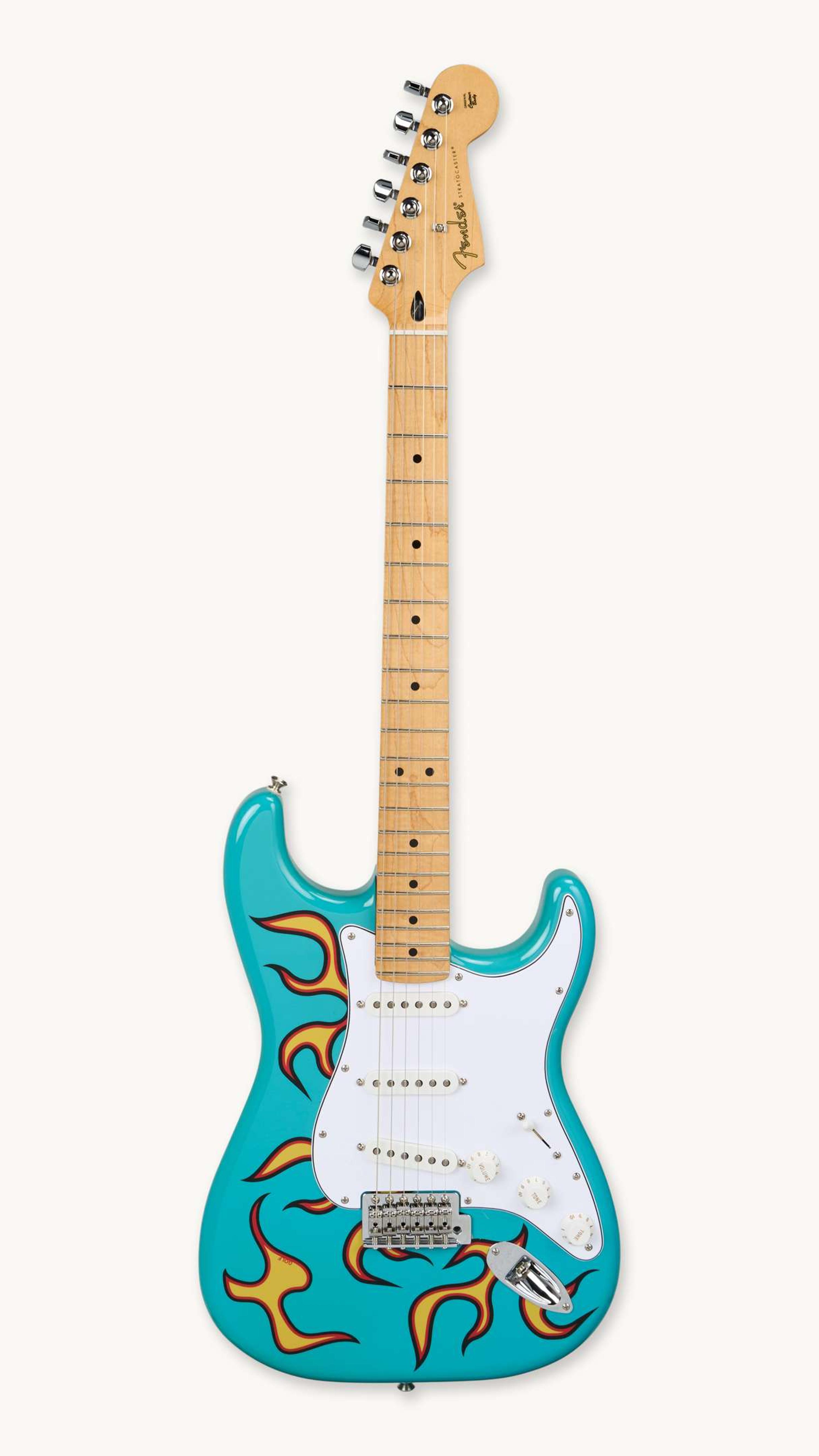 Gwyneth Paltrow | Fender Tyler The Creator Golf Wang Stratocaster
