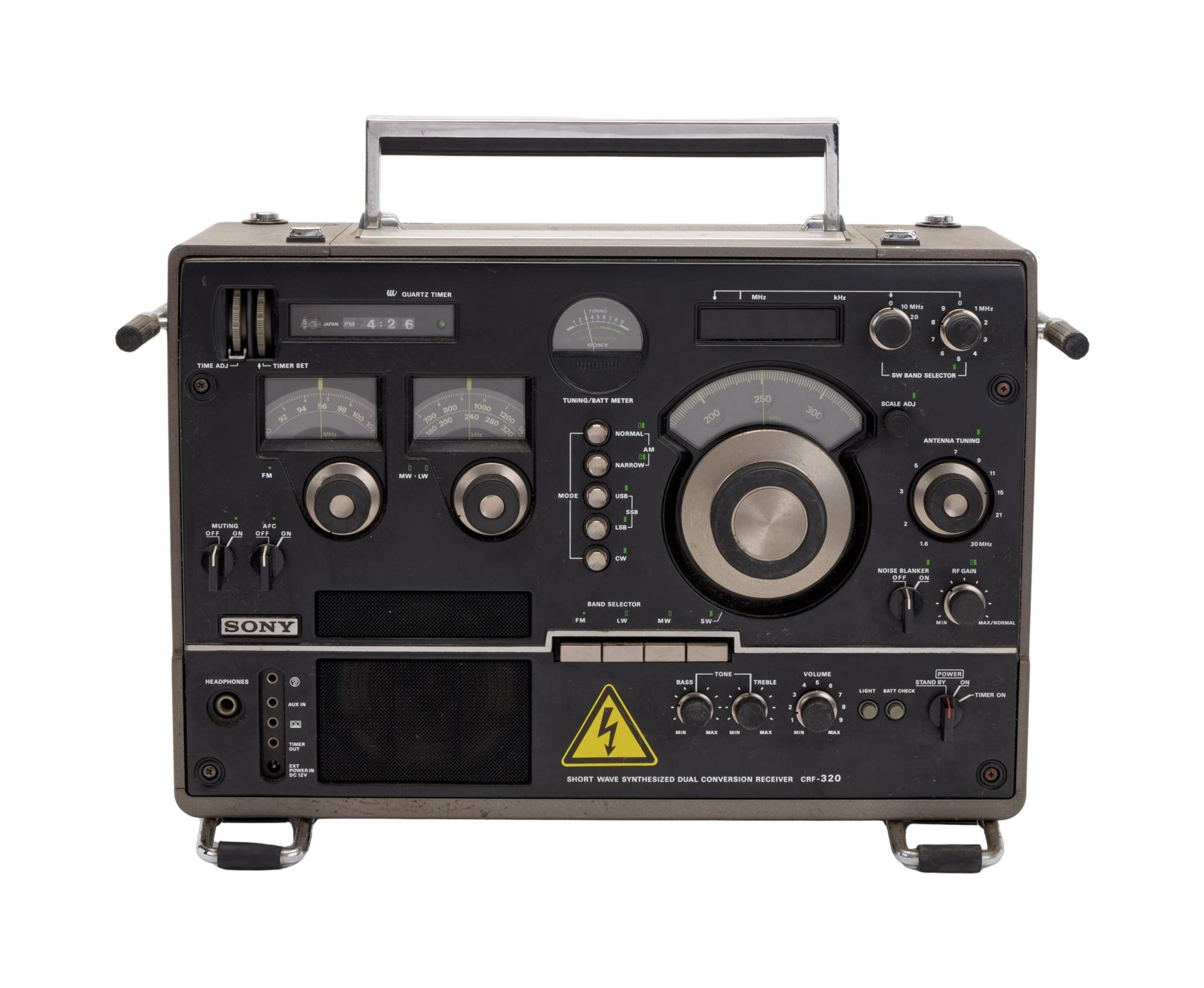 | CRF-320 Sony newly-restored his on comments Patrick CRF-320　SONY　BCLラジオ The Post SWLing ラジオ・コンポ