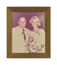 Frank Sinatra | 1976 Framed Color Wedding Photograph