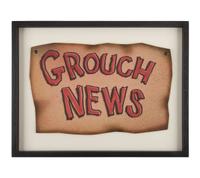 Sesame Street | Screen-Matched "Grouch News" Sign
