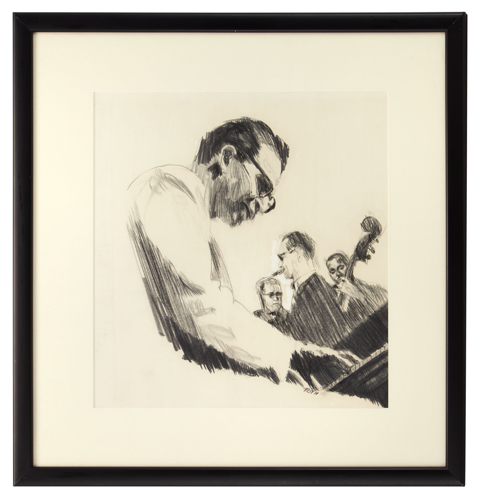 Playboy | Arnold Roth Jazz Drawing