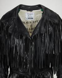 Moschino Cheap Chic | 1992 Fringe Leather Jacket