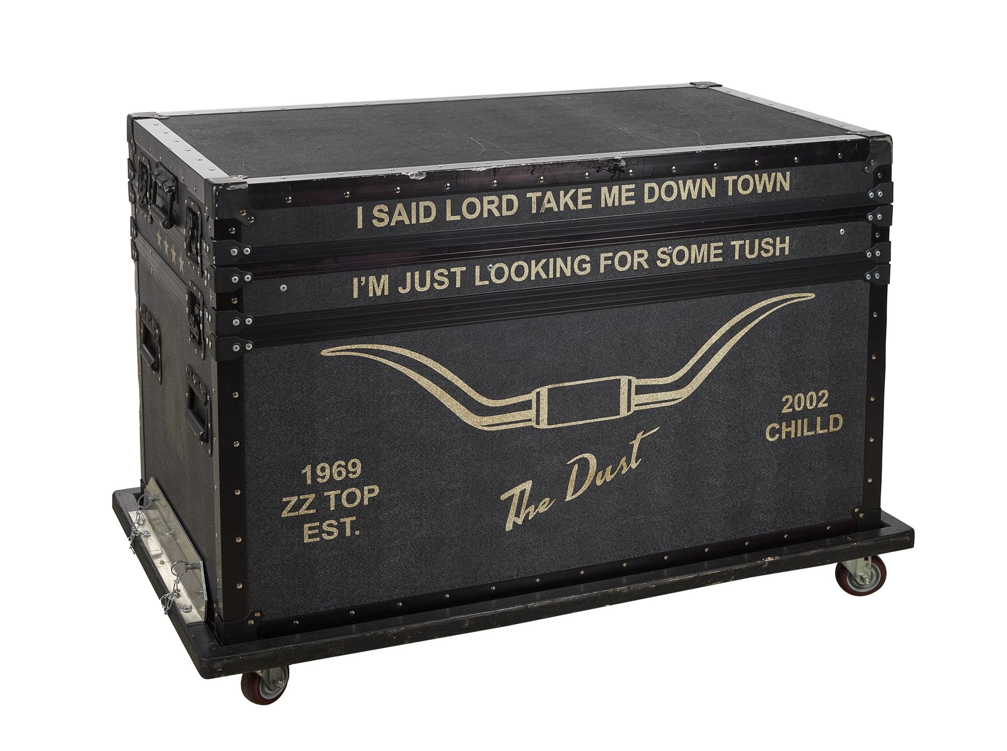 ZZ Top | Dusty Hill Personalized Custom Road Case