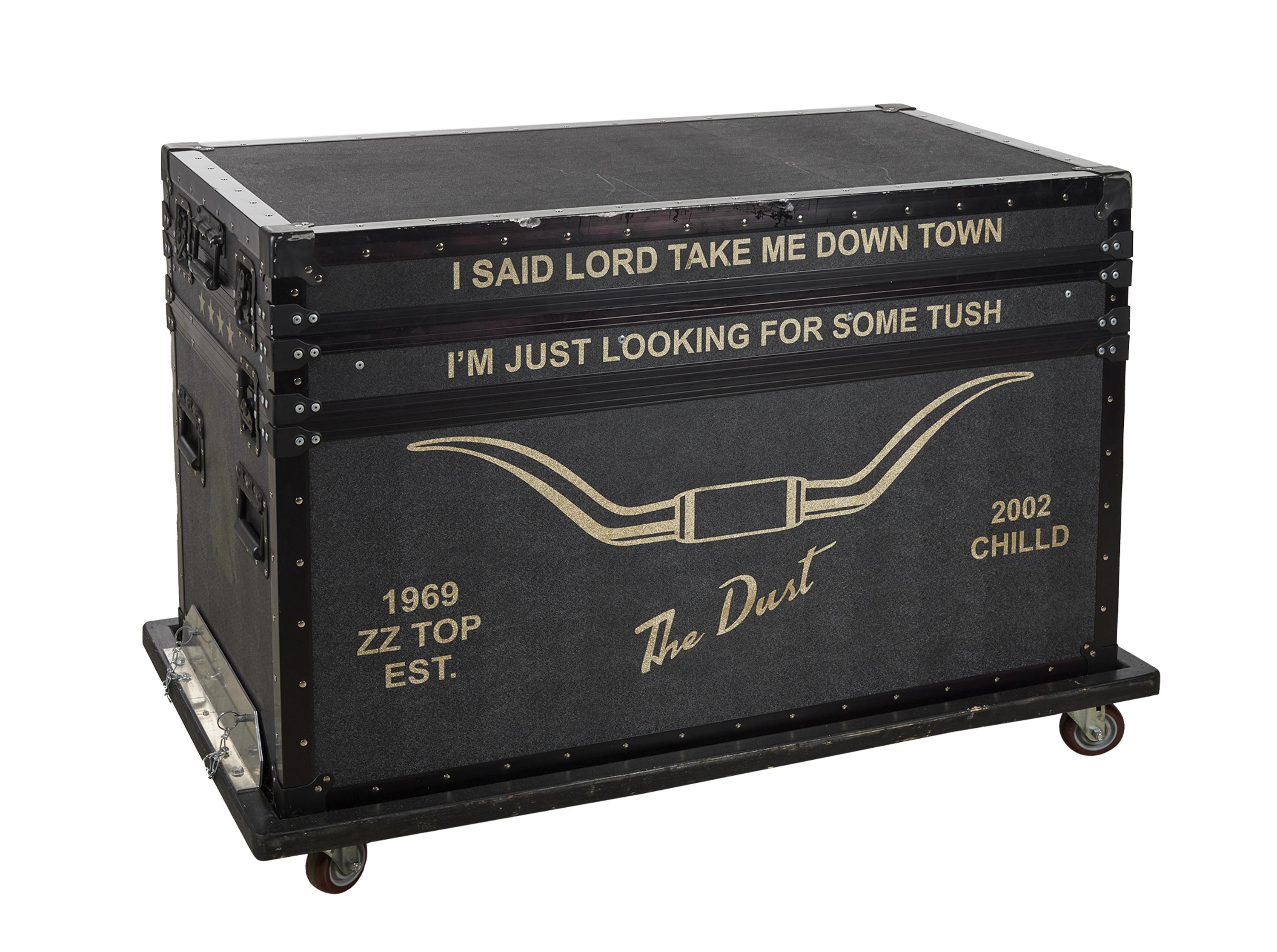 ZZ Top | Dusty Hill Personalized Custom Road Case