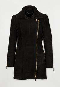 Gucci | Tom Ford Era Suede Shearling Lined Coat