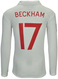 David Beckham | Match-Worn 2009 England Jersey