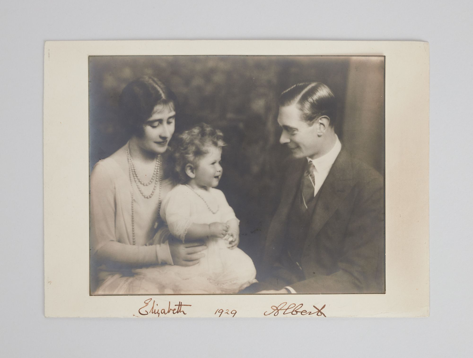 Queen Elizabeth and King George VI | 1929 Signed Photograph