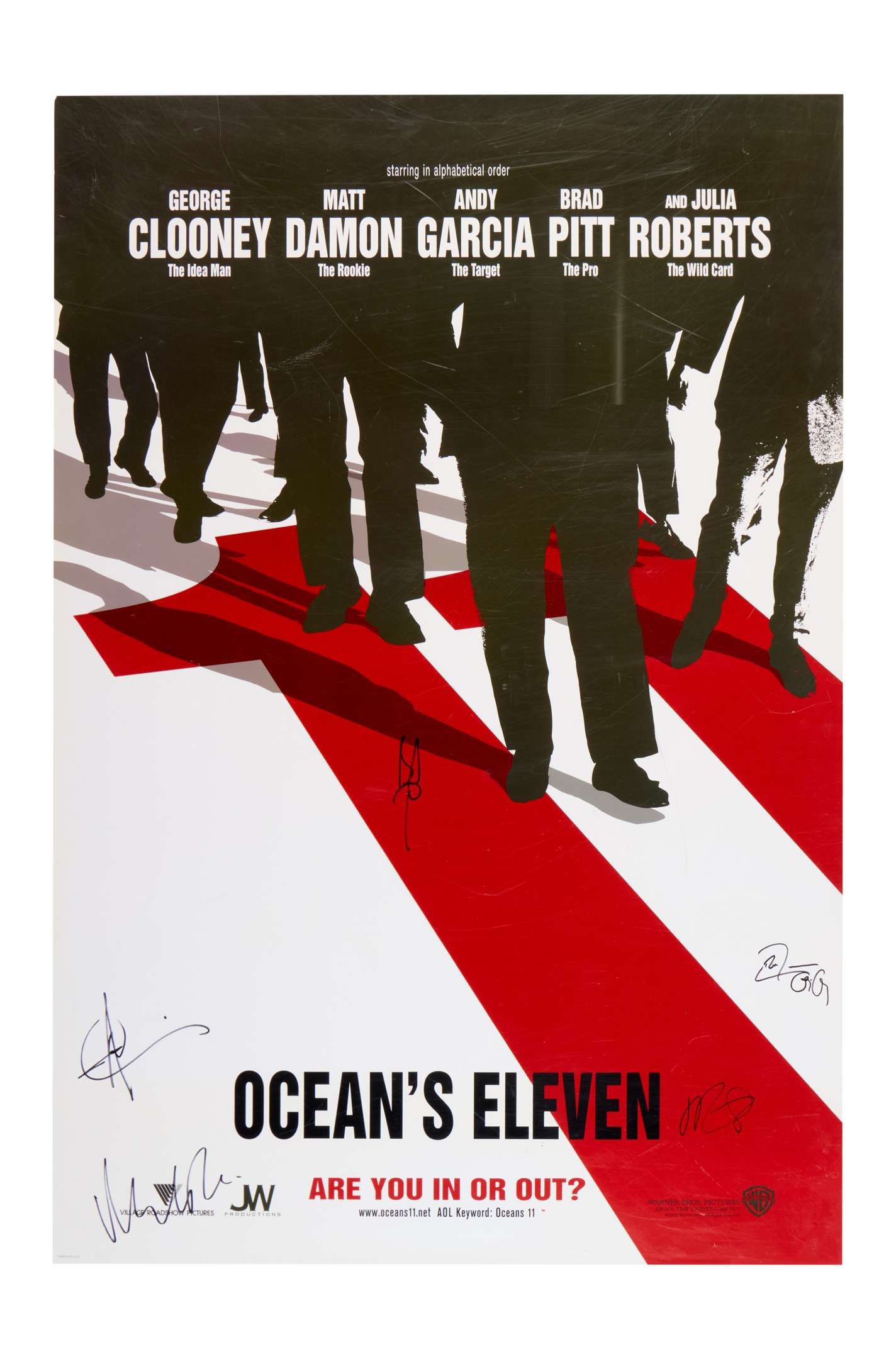 Ocean's Eleven | Cast-Signed Movie Poster