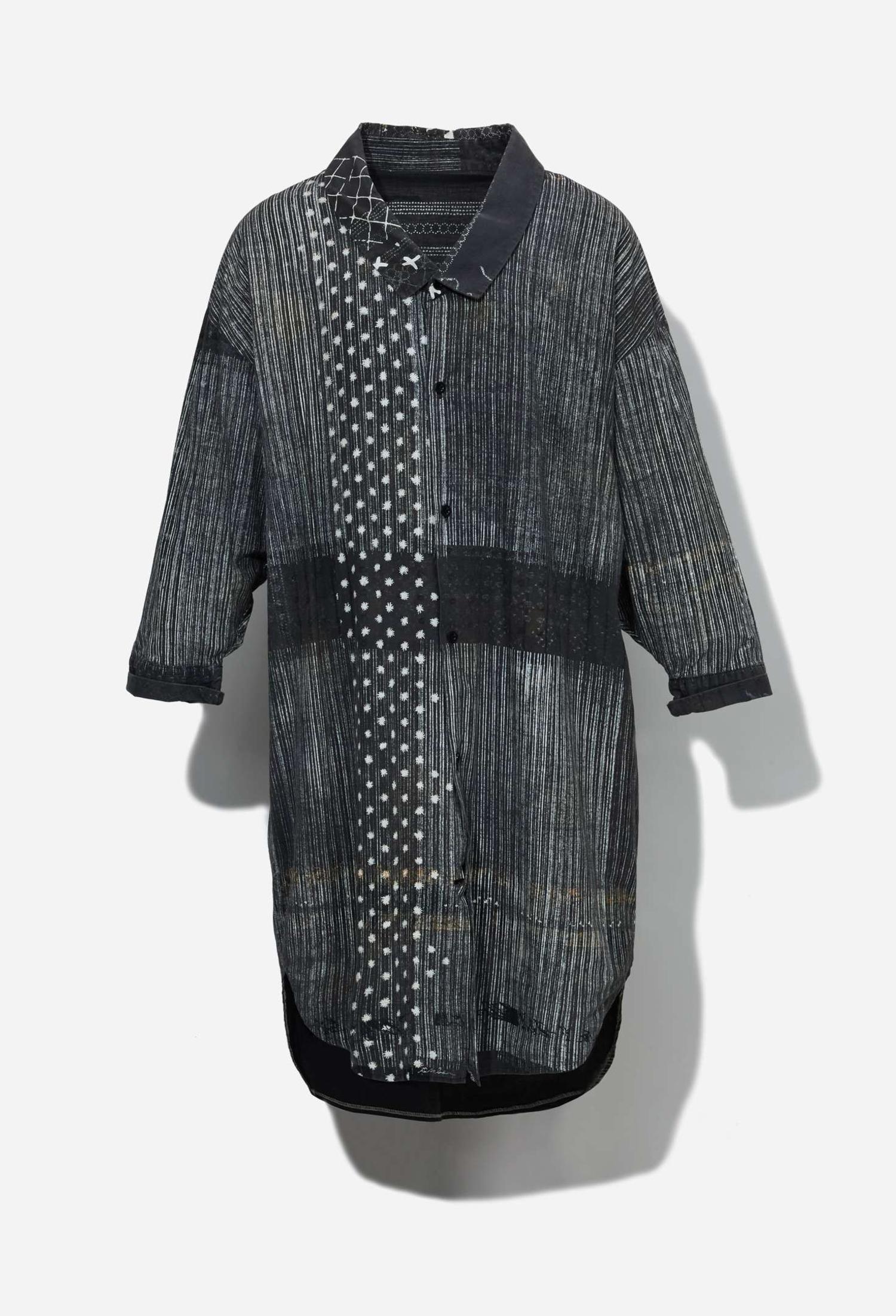 Boy George | 1983 Karma Chameleon Single Album Cover Custom Dexter Wong Dress Shirt (With Album & Image) lot