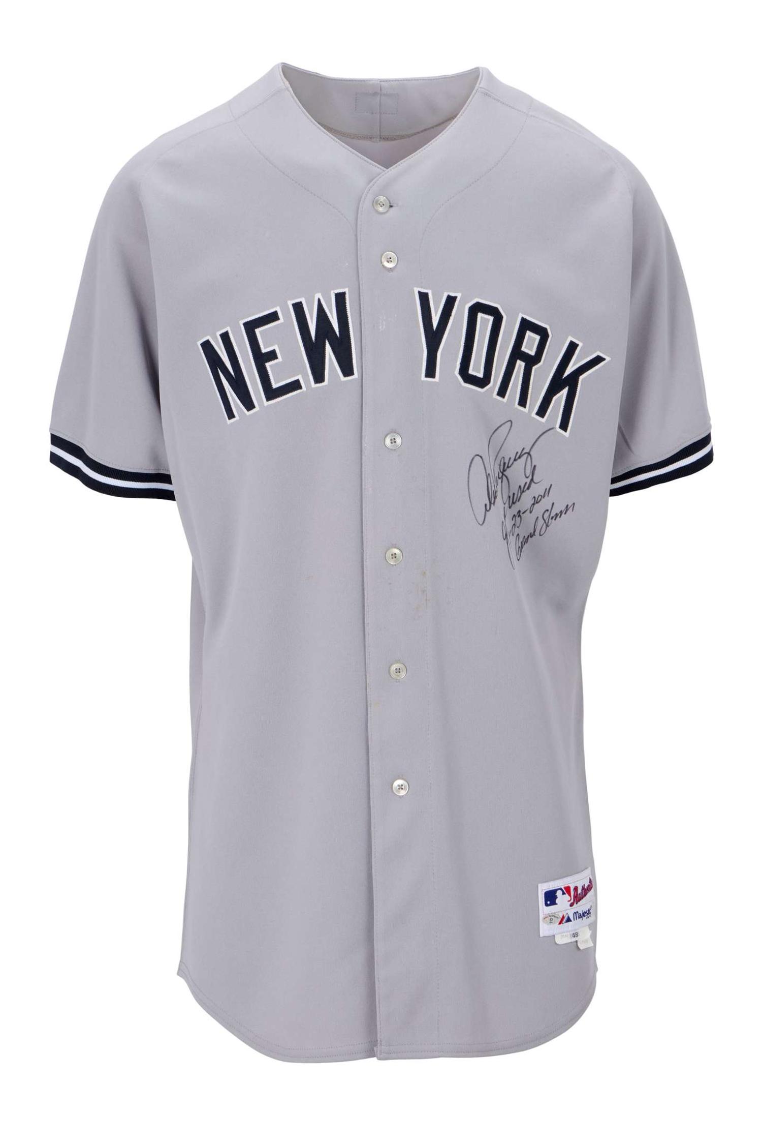 Alex Rodriguez | Game-Worn and Signed 2011 New York Yankees Jersey (22nd Career Grand Slam) lot