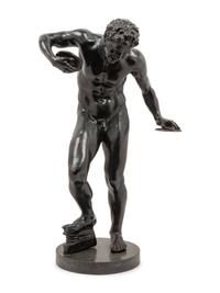 A Continental Bronze Figure