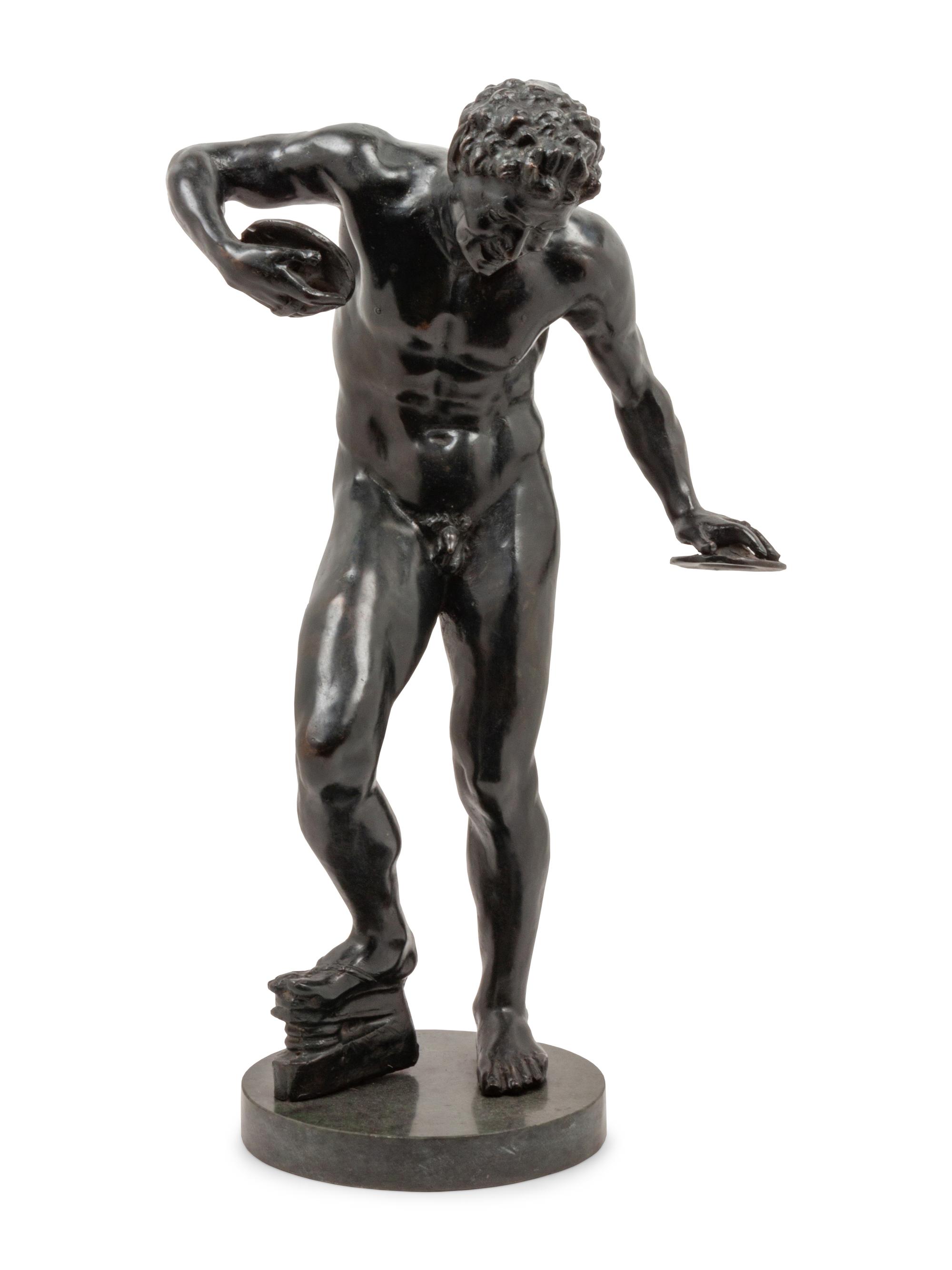 A Continental Bronze Figure