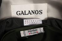 Four Designer Items, by Galanos, Valentinoo, Brunello Cucinelli, 1980-2000s