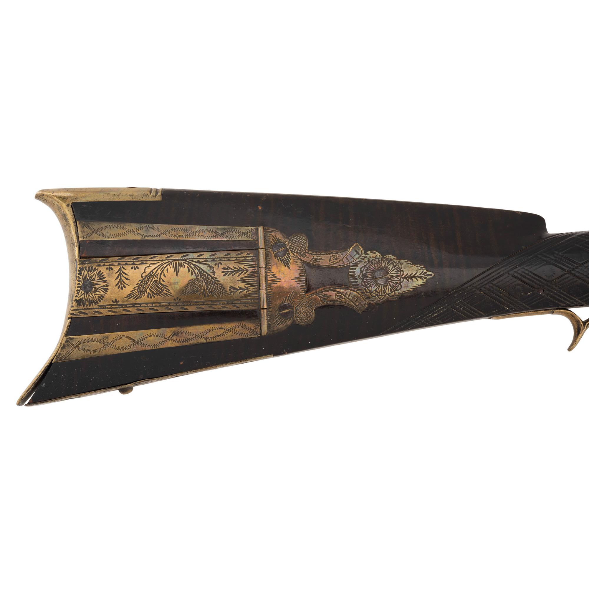Percussion Trade Rifle by H.S. Groff