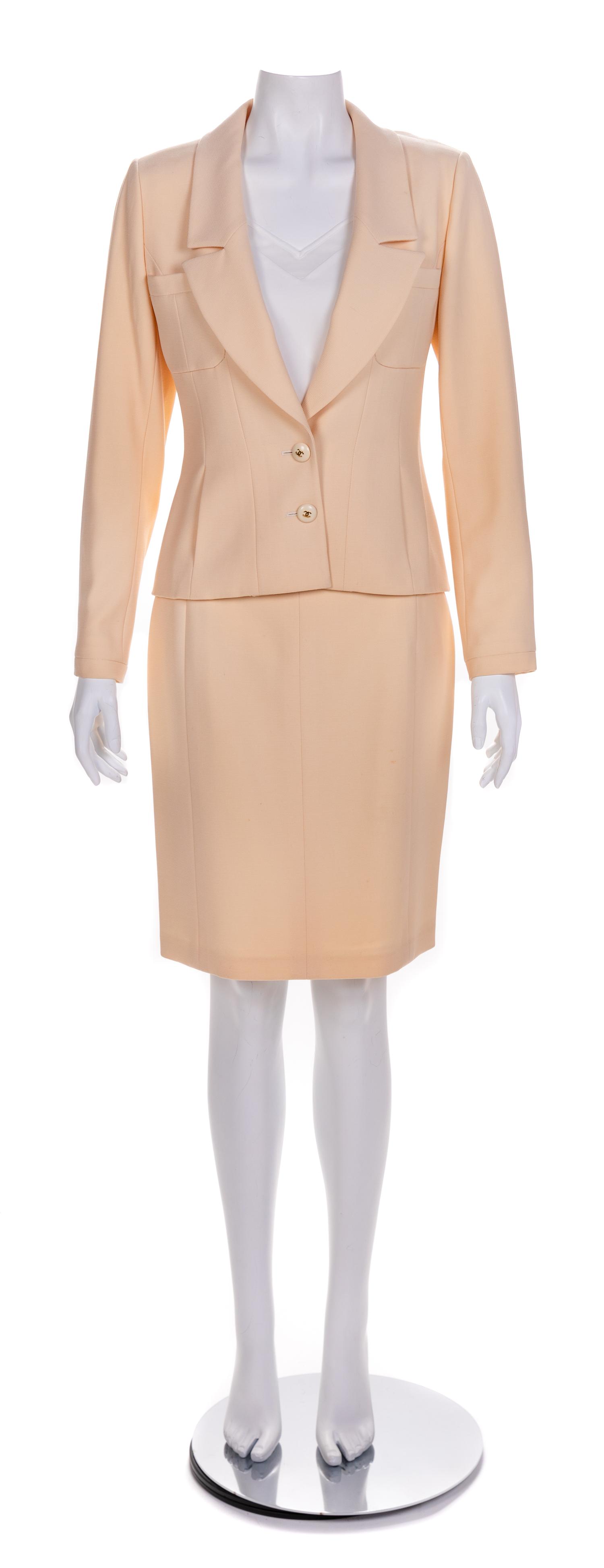 Chanel Cream Suit, 1990-2000s