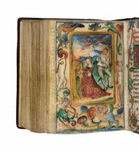 BAVARIAN ATELIER Prayerbook, in German with Latin rubrics, illuminated manuscript on parchment [Germany, Augsburg or Nuremberg, c. 1510–1520]
