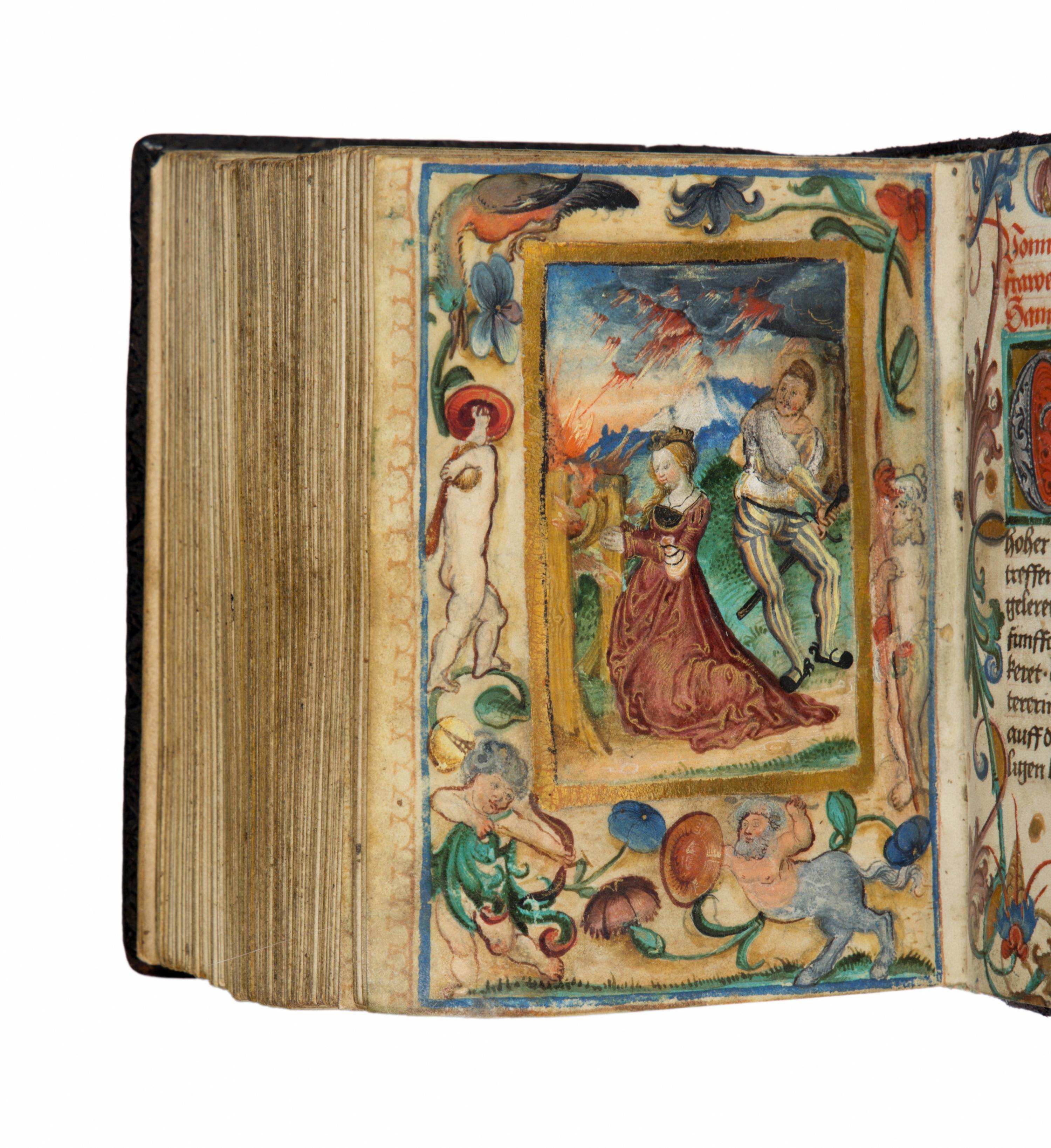 BAVARIAN ATELIER Prayerbook, in German with Latin rubrics, illuminated manuscript on parchment [Germany, Augsburg or Nuremberg, c. 1510–1520]