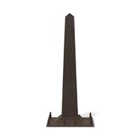 A Miniature Cast Iron Model of the Bunker Hill Monument on Breed's Hill in Boston, Massachusetts
