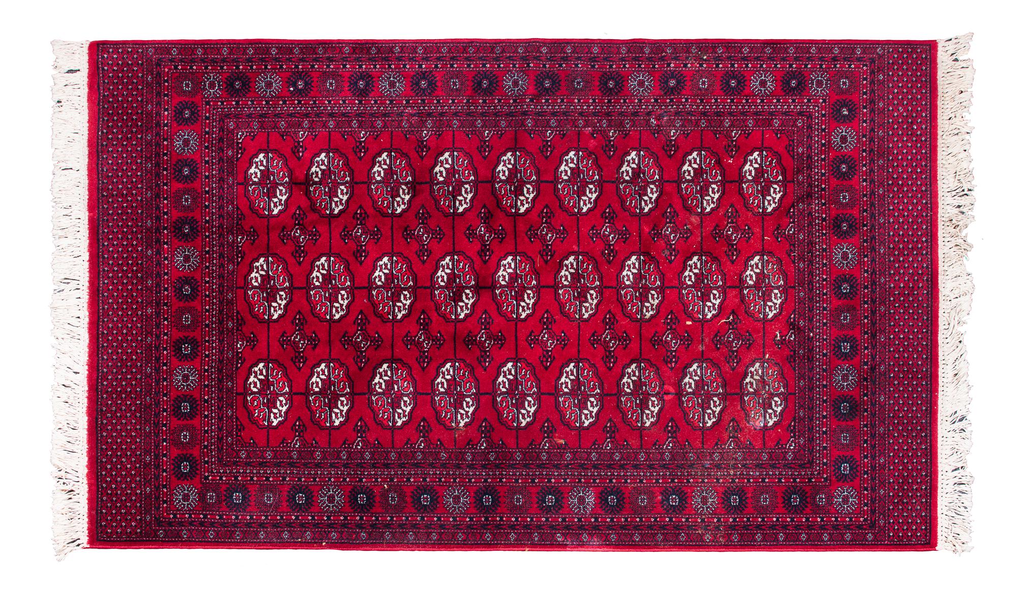 A Boukara Wool Mat 6 feet 5 inches x 4 feet 7 inches. — 2ND HALF 20TH CENTURY