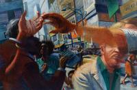 Robert A. Birmelin, (American, b. 1933), The Moment I Saw the Man with a Rifle, 1986