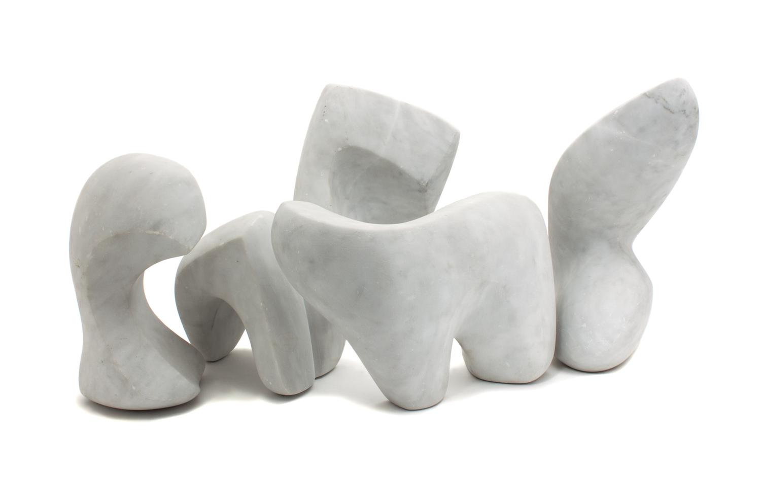Helaine Blumenfeld, (American, b. 1942), Family, 1981, a five-part scale model of the work at the Henry Reuss Federal Plaza, Milwaukee,
