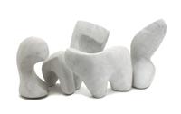 Helaine Blumenfeld, (American, b. 1942), Family, 1981, a five-part scale model of the work at the Henry Reuss Federal Plaza, Milwaukee,