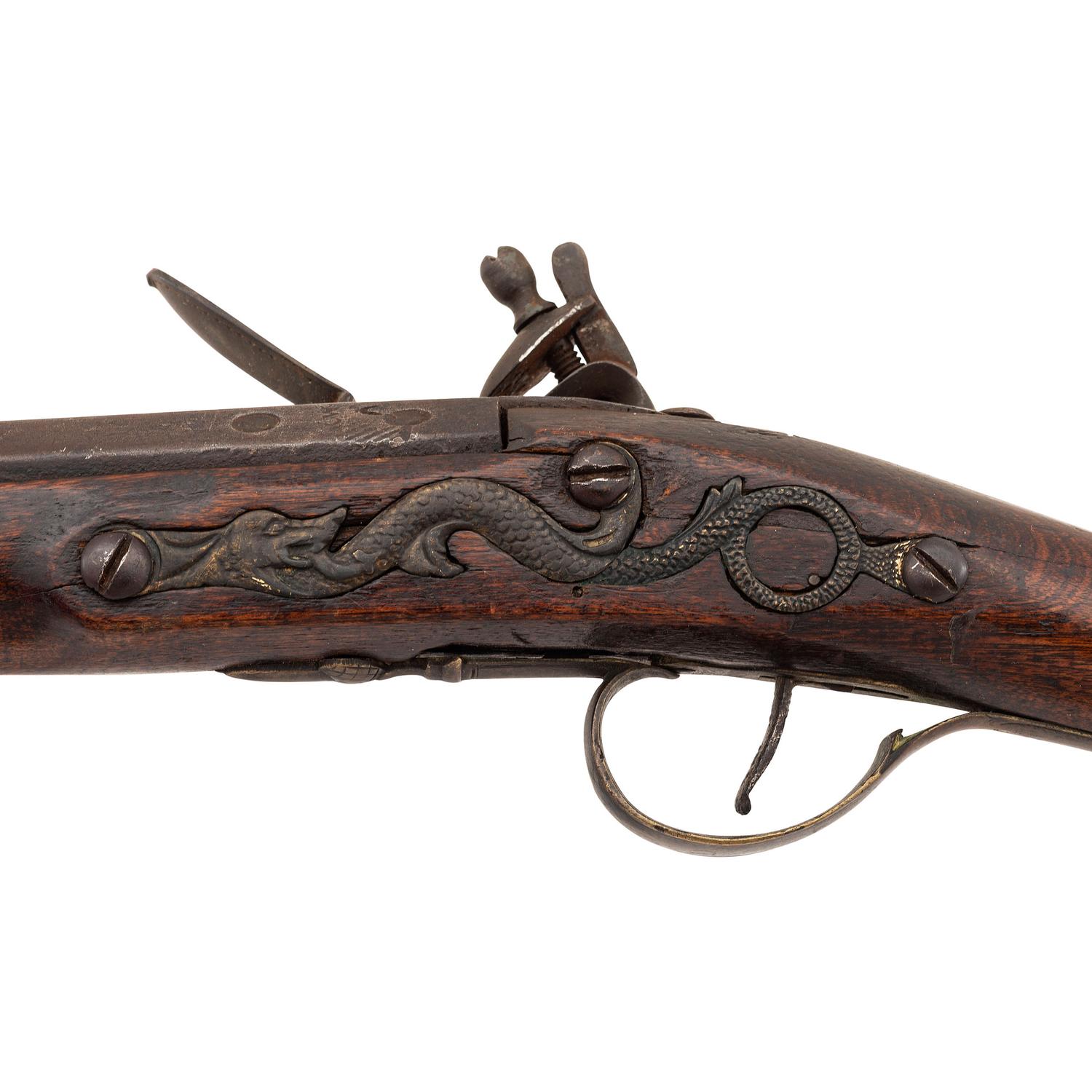 Early Flintlock Northwest Trade Gun by Wilson