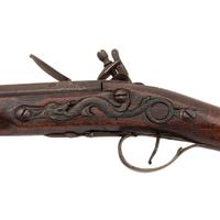 Early Flintlock Northwest Trade Gun by Wilson