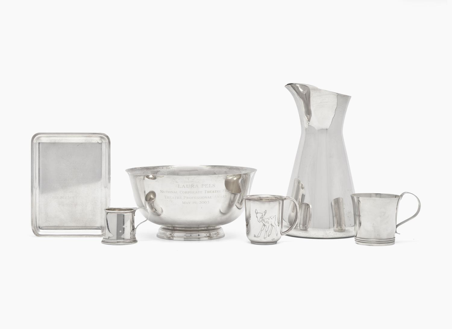 A Group Tiffany and Co. Silver Articles
