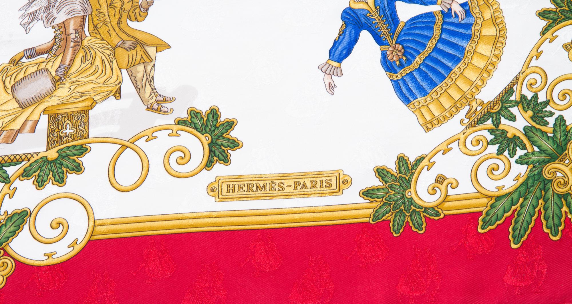 An Hermes 90cm Silk Scarf, 36" x 36".