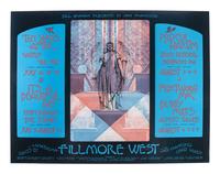 [MUSIC - POSTERS]. SINGER, David, artist. Complete set of 66 SIGNED posters designed for the Fillmore West Ballroom, San Francisco, California. 1969-1971.