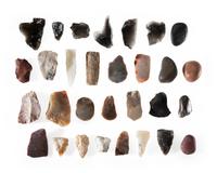 San Lazaro Pueblo Scrapers, Points, and Polishing Stones