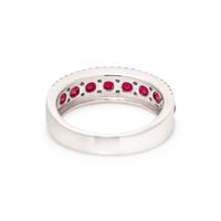 RUBY AND DIAMOND RING