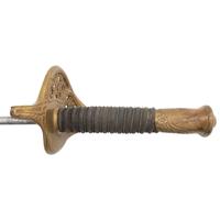 Model 1850 Foot Officers Sword Inscribed to Lt. James Reeves 24th NJ - Wounded at Fredericksburg & Chancellorsville with CDV