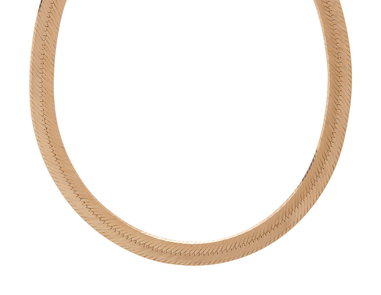 YELLOW GOLD NECKLACE