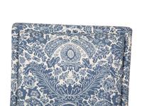 A Louis XV Style Blue and White Upholstered Bergère — 19TH CENTURY