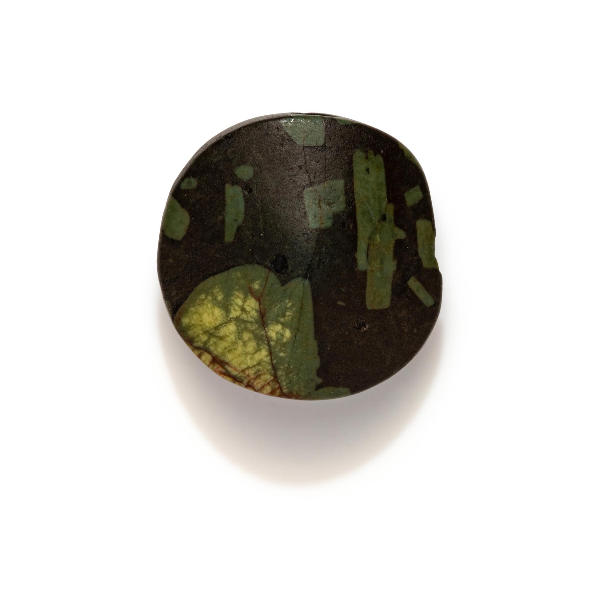 A Minoan Green Porphyry Lentoid with Two Gazelles