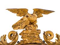 A Regency Giltwood Convex Mirror