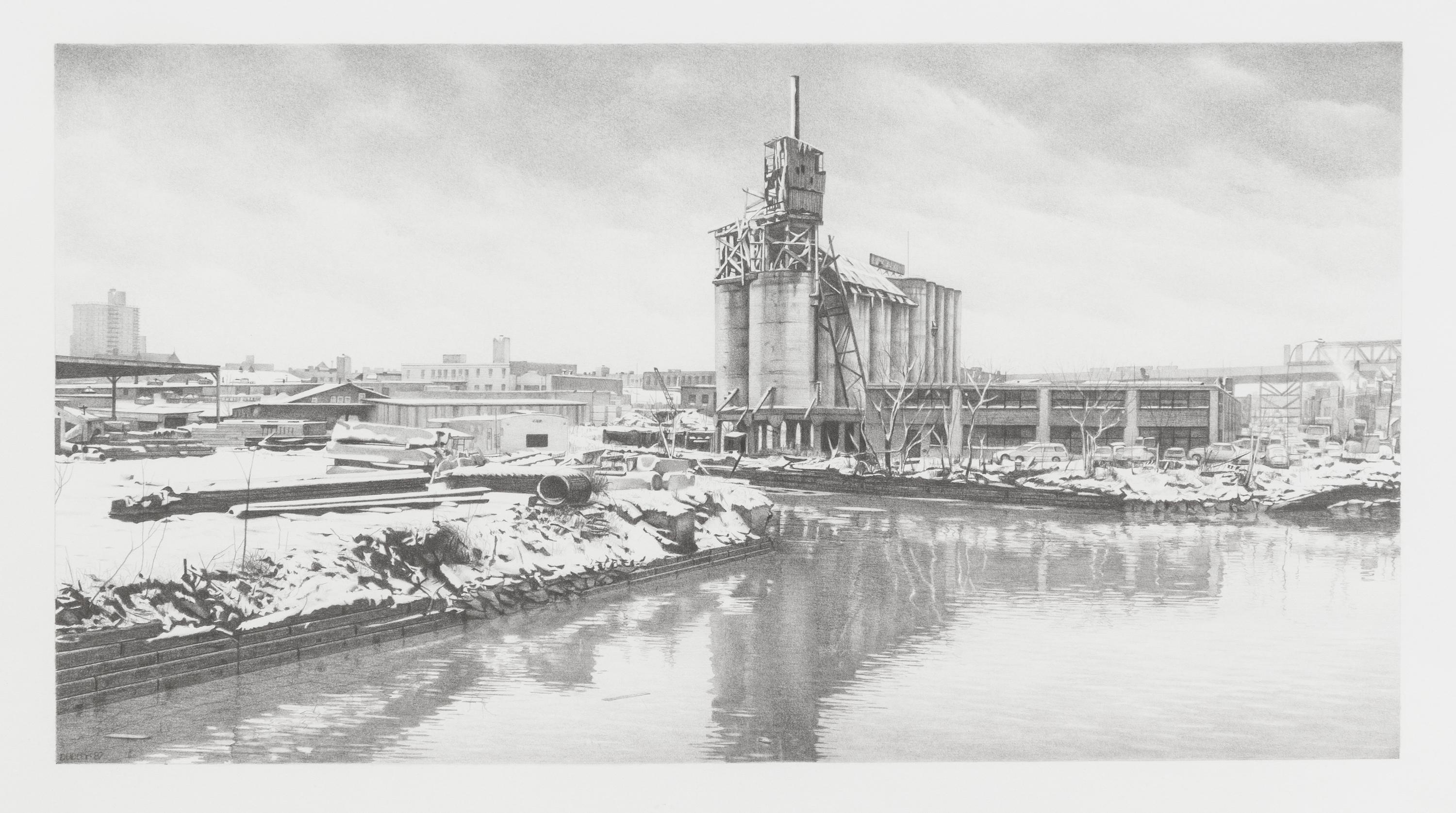 Gowanus Canal from 3rd St. Bridge