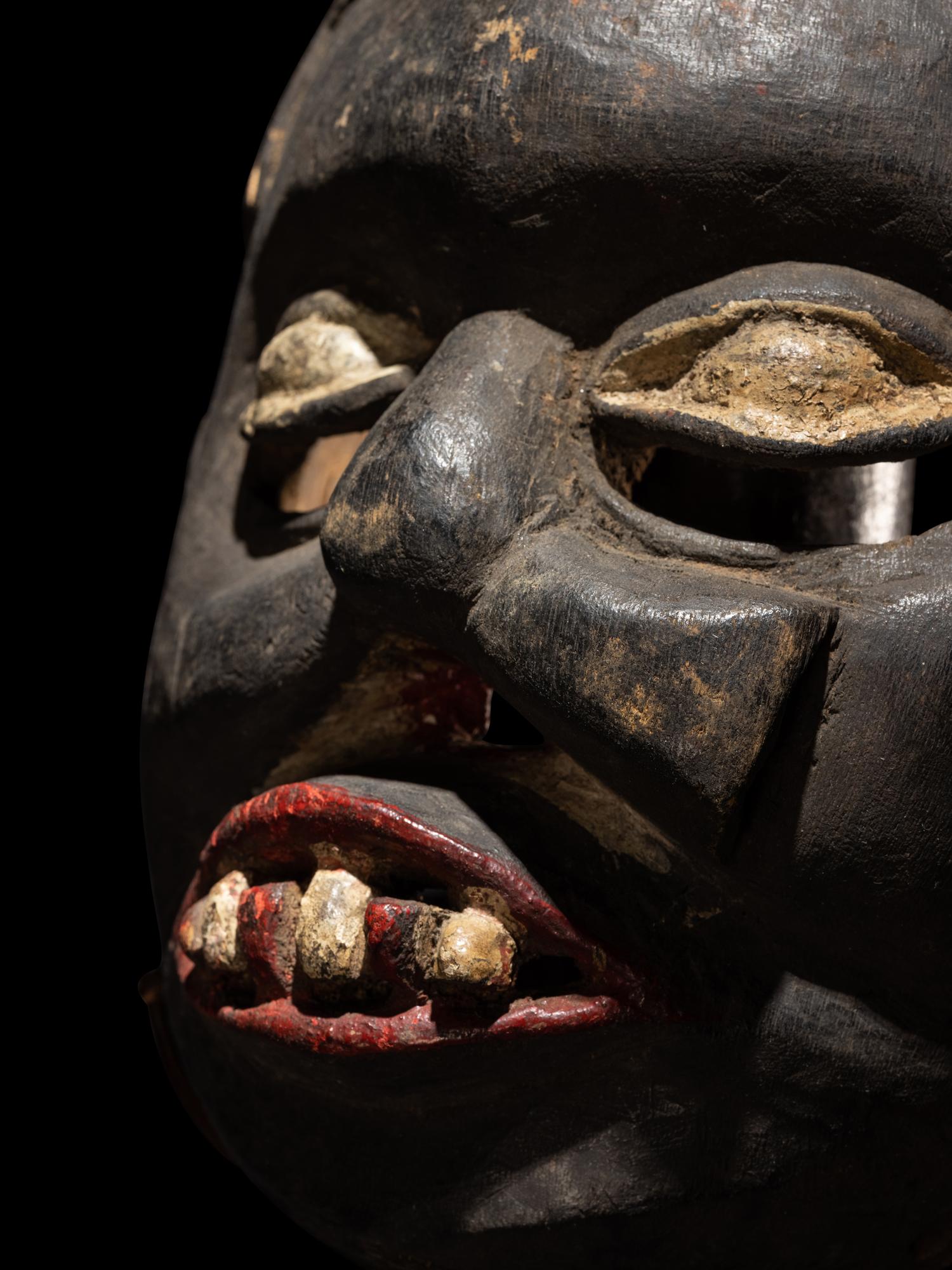 An Ibibio Wood Dance Mask