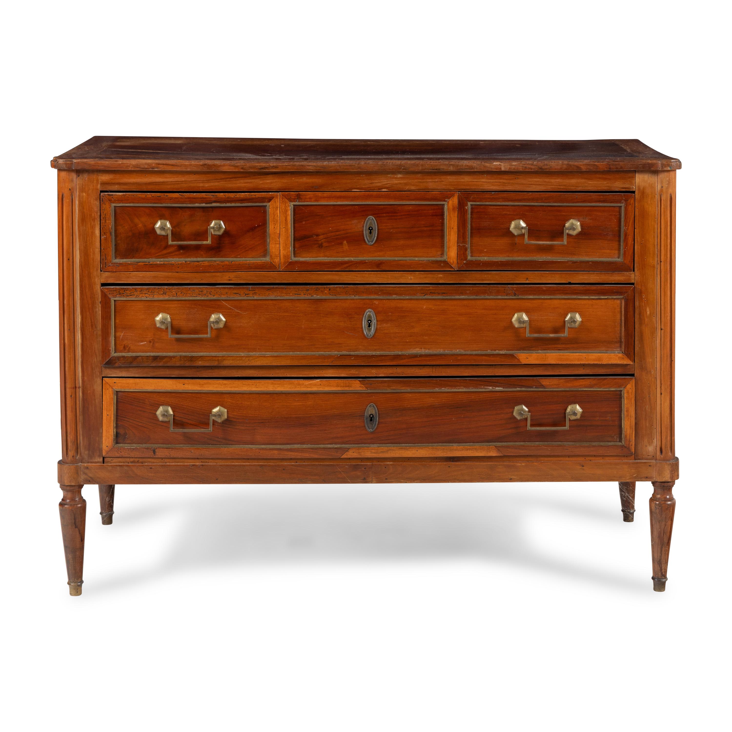 A Directoire Fruitwood Commode