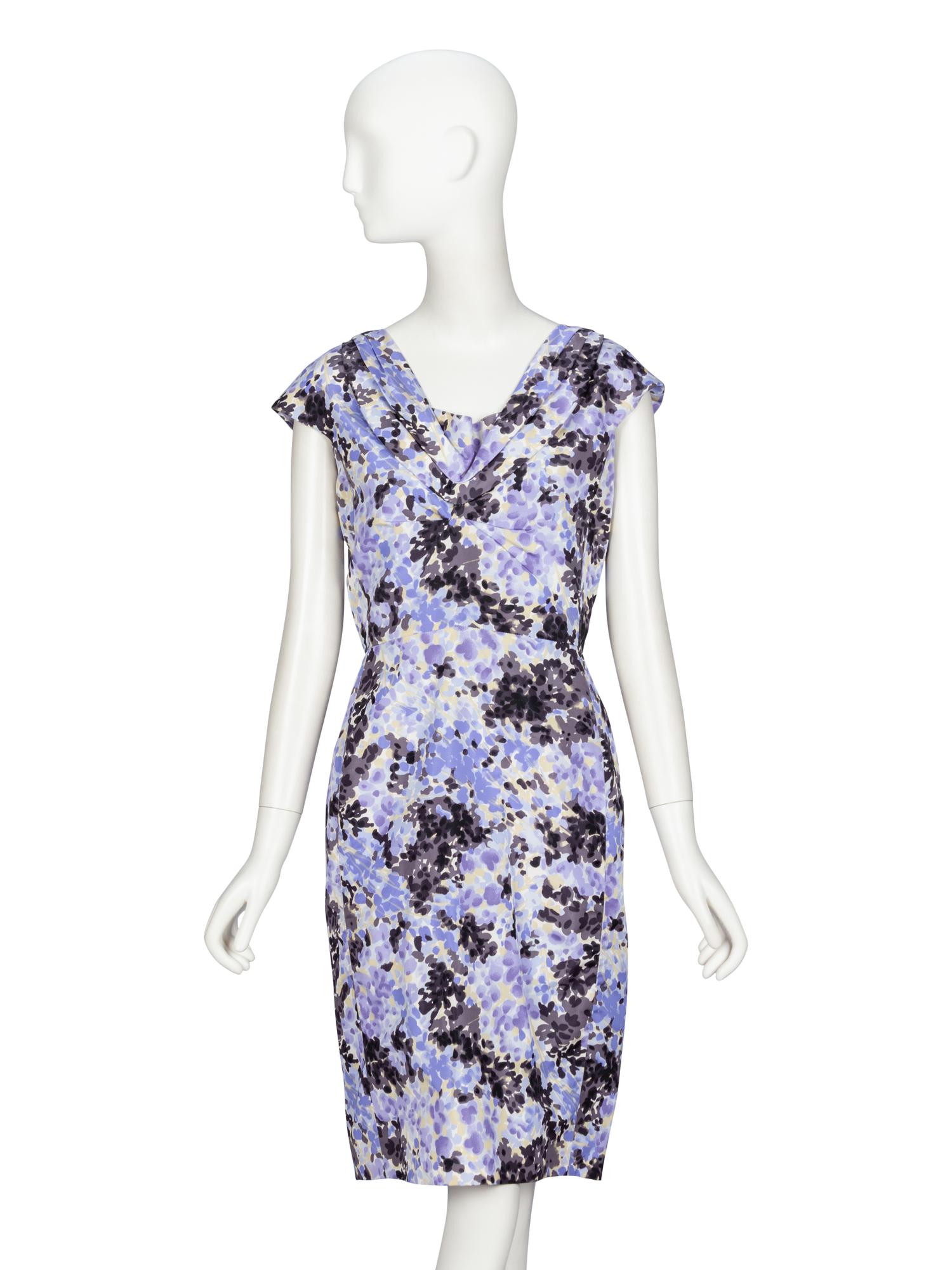 Christian Dior by John Galliano, Floral-Print Cardigan & Dress Ensemble