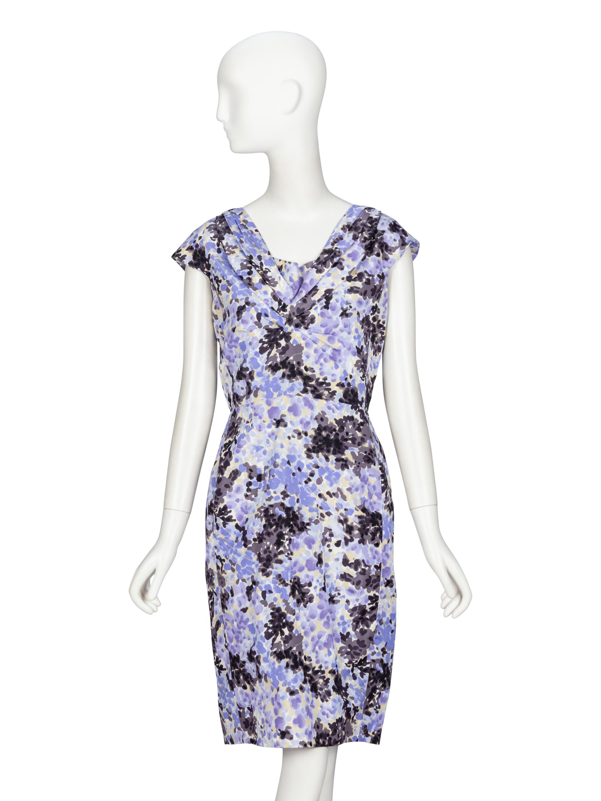 Christian Dior by John Galliano, Floral-Print Cardigan & Dress Ensemble