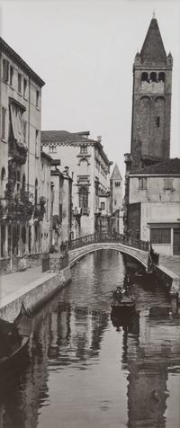 A Collection of Black and White Photographs of Venice Height of frame 28 1/2 x width 35 1/2 inches. — 20TH CENTURY