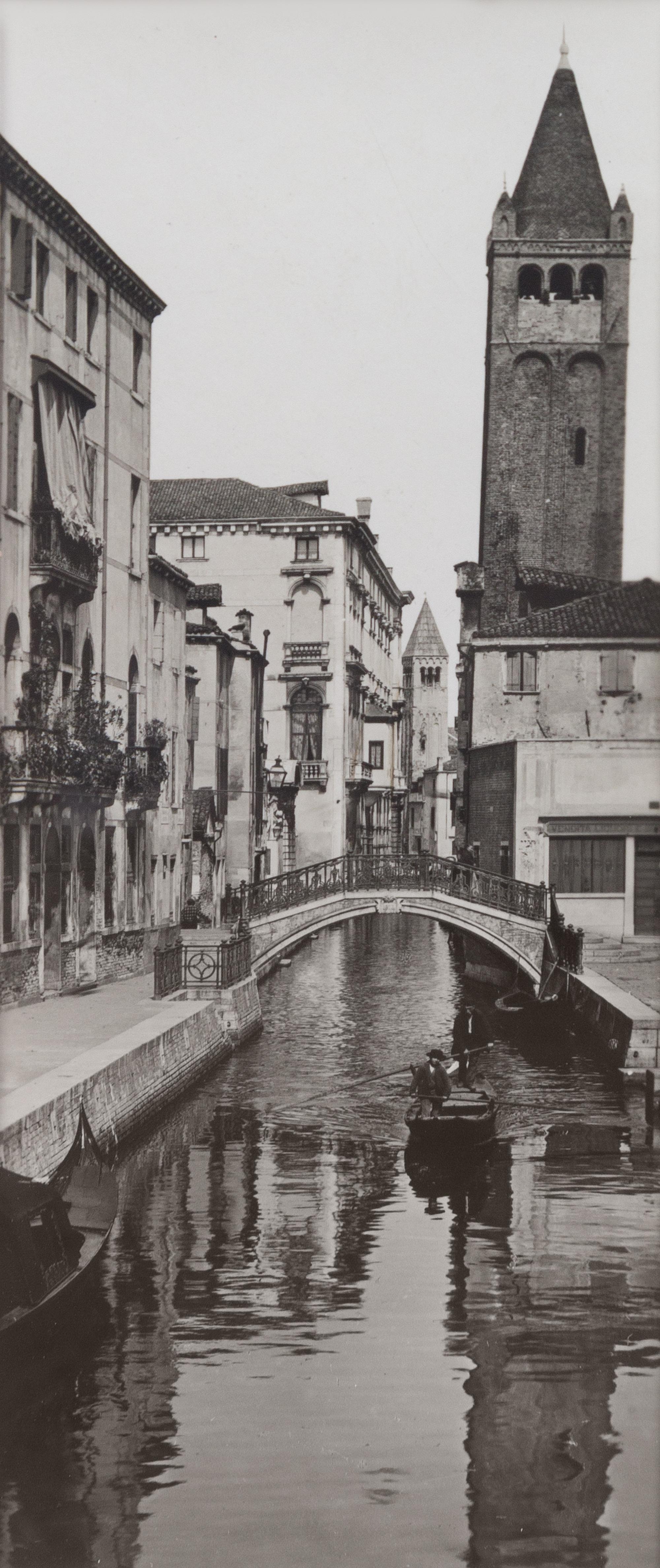 A Collection of Black and White Photographs of Venice Height of frame 28 1/2 x width 35 1/2 inches. — 20TH CENTURY