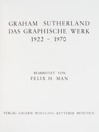 (SUTHERLAND, GRAHAM) ARCANGELI, FRANCESCO. Graham Sutherland. NY, 1973. With original lithograph (with one other title, 2 works)