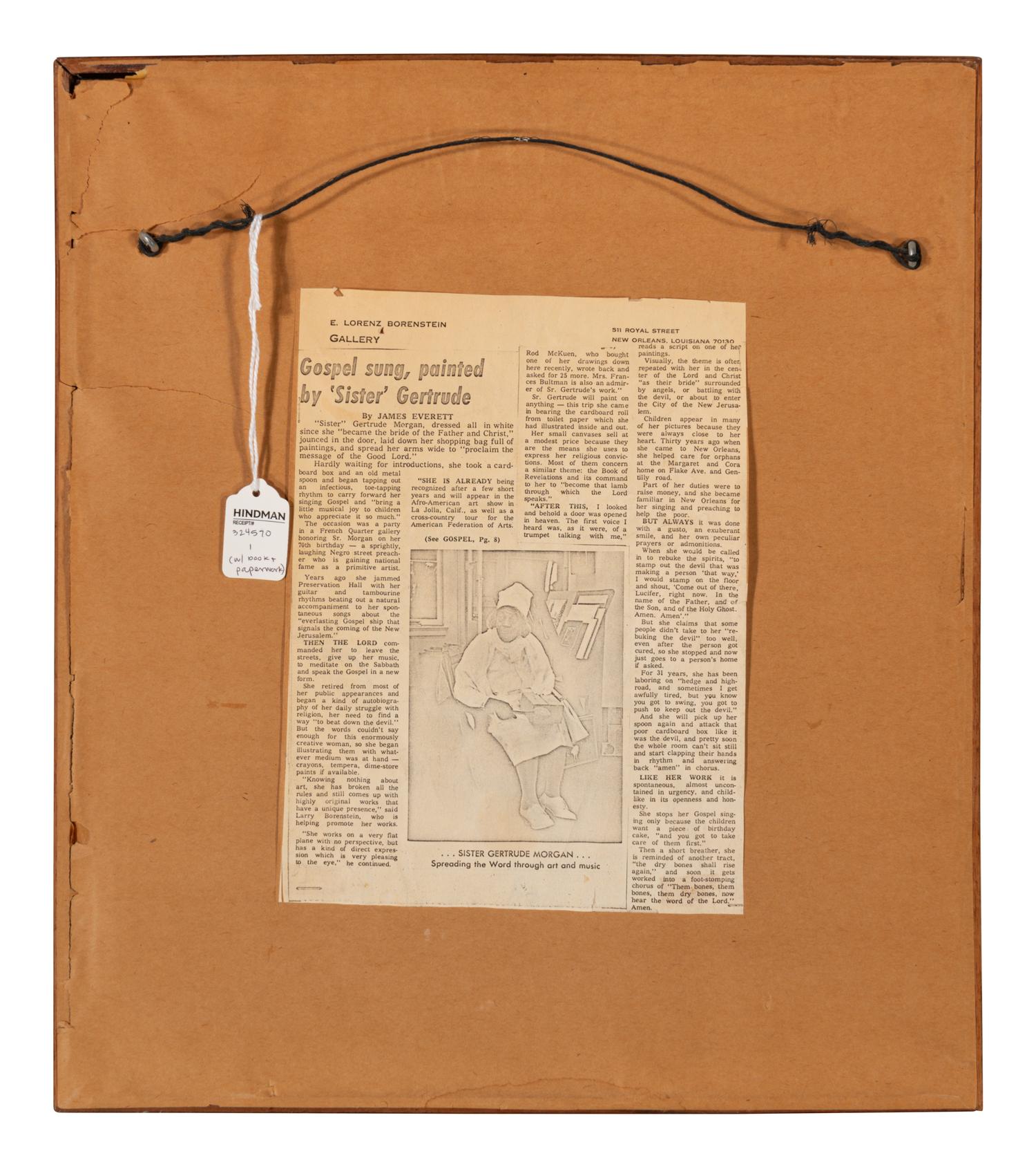 Sister Gertrude Morgan (1900-1980), New Jerusalem