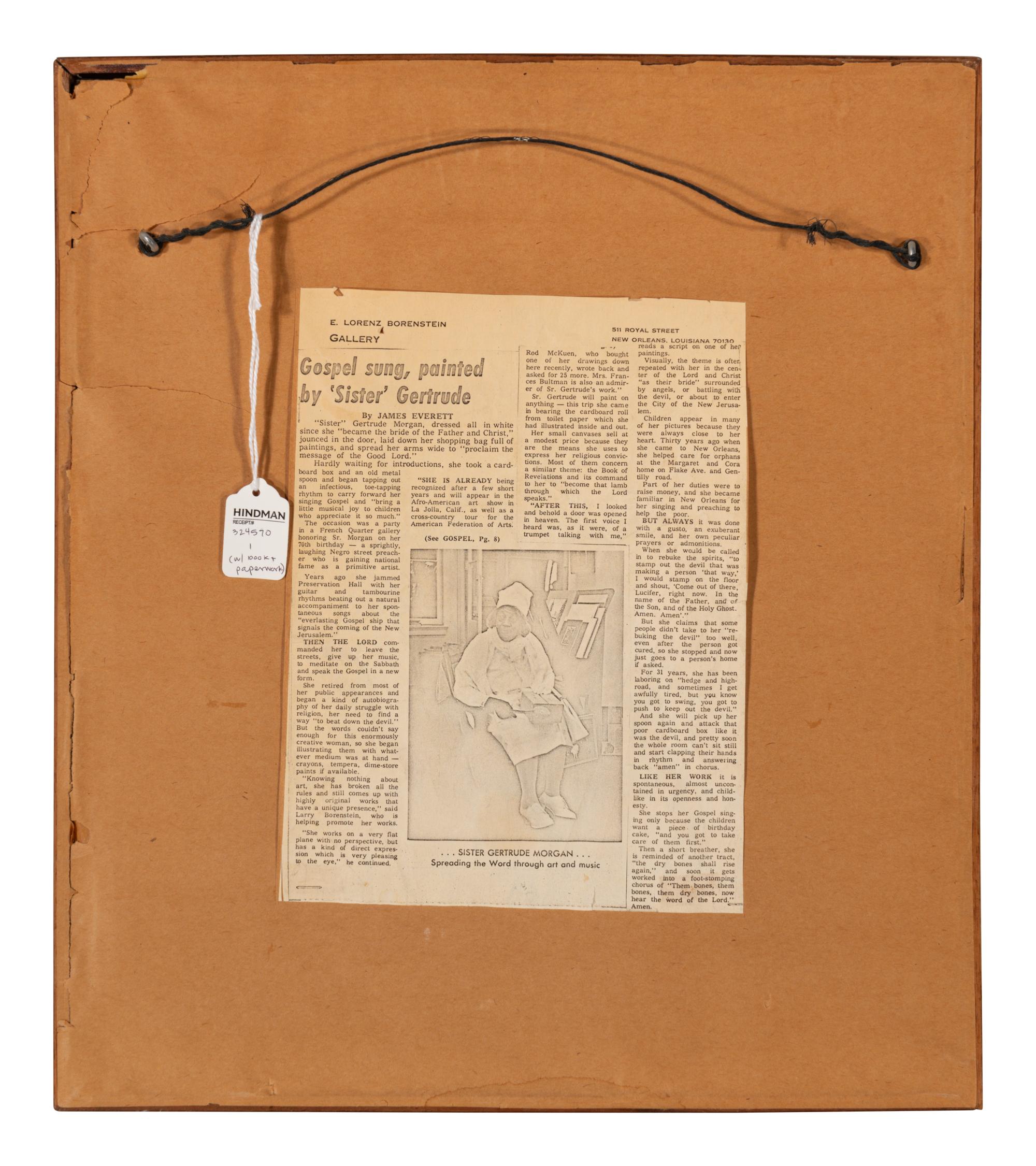 Sister Gertrude Morgan (1900-1980), New Jerusalem